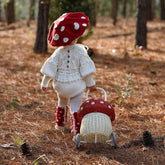 Rattanowy wózek grzybek - Red - L’enfant