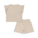 Zestaw lin frill - Cherry Motif - L’enfant