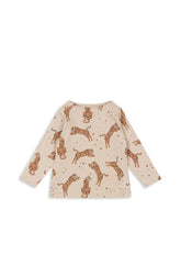 Bluzka Drey LS Tee GOTS - Tiger - L’enfant
