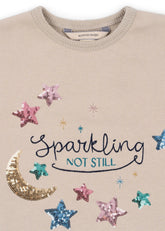 Bluza Lou Sequin - French Oak - L’enfant
