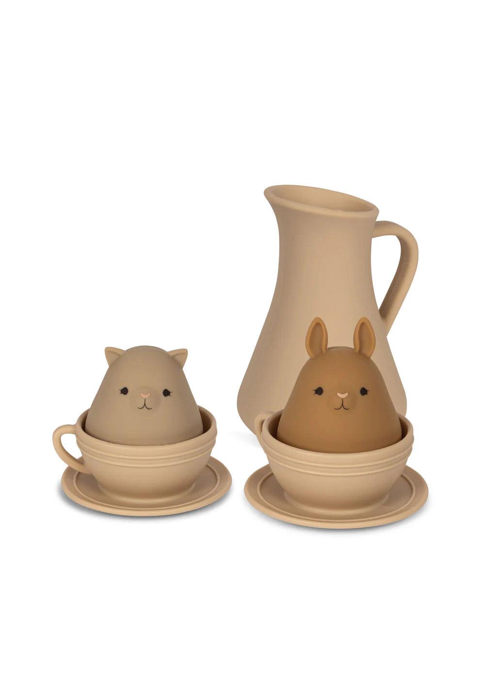 Zestaw silikonowych zabawek do wody - Warm Clay - L’enfant