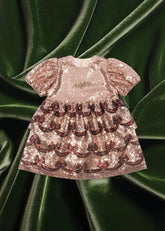 Sukienka Starla Bow Wow - Gold Blush - L’enfant