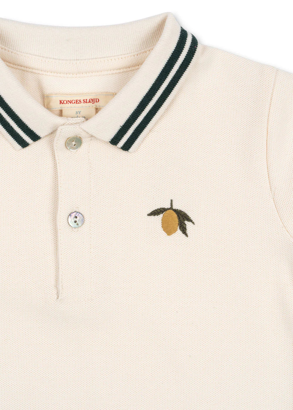 Polo Florian - Antique White - blue