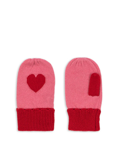Rękawiczki jednopalczaste Collette - Pink