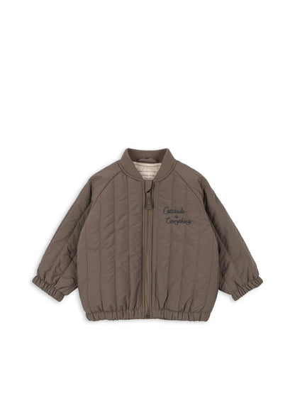 Kurtka bomberka Juno - Walnut