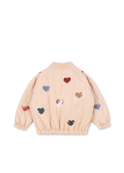 Kurtka bomberka Juno - Cameo rose