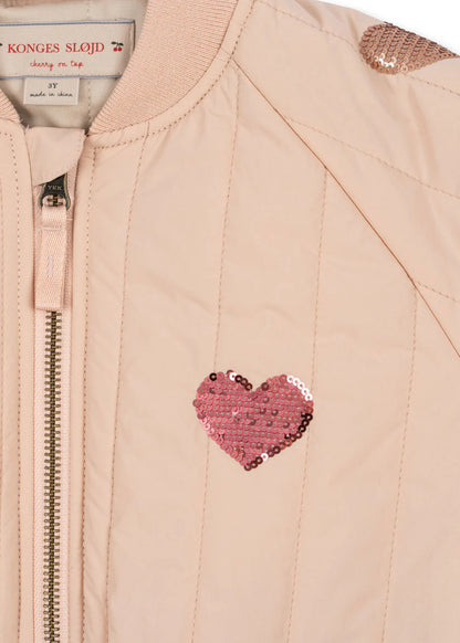 Kurtka bomberka Juno - Cameo rose