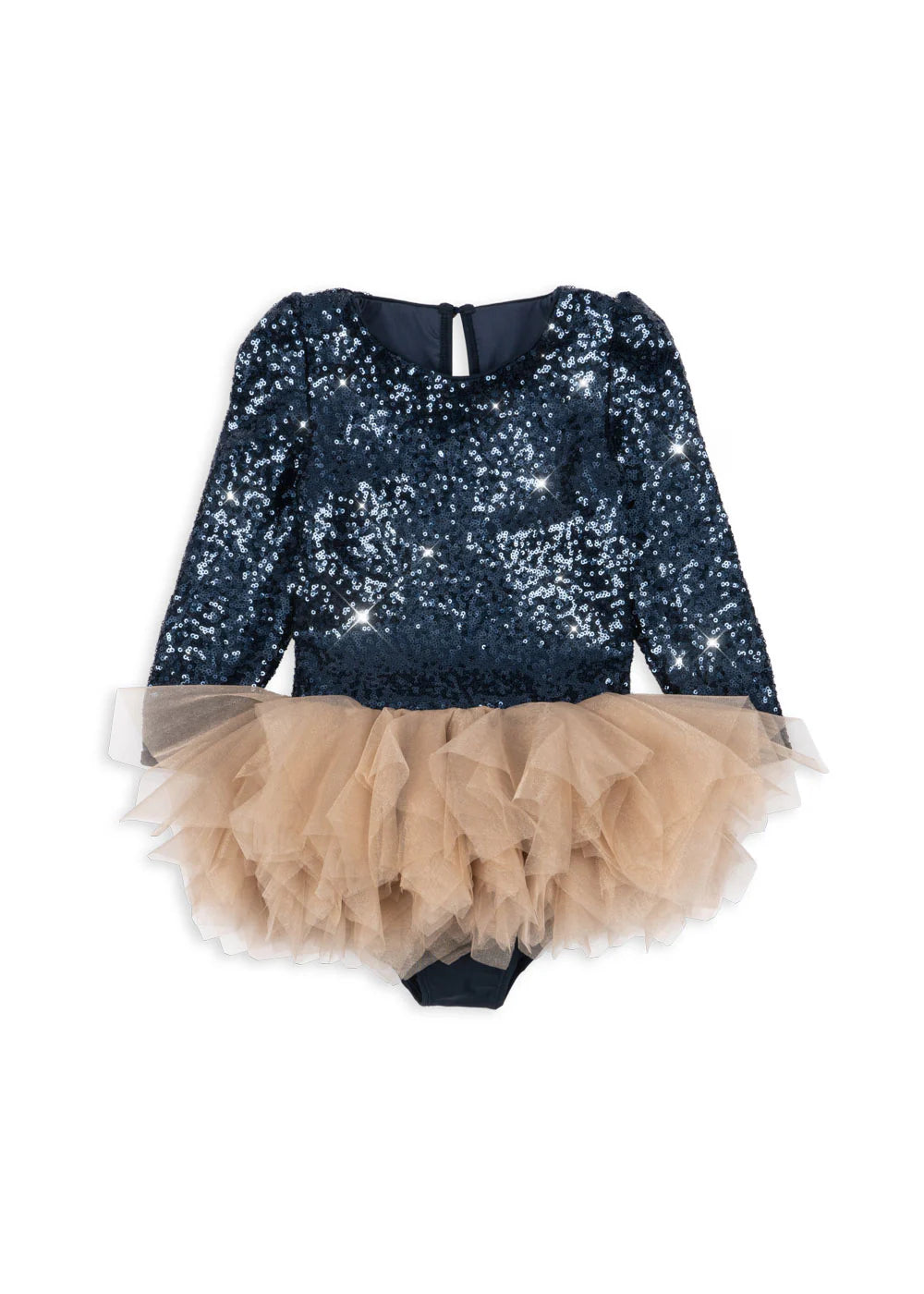 Sukienka Ballerina glitter - dark navy