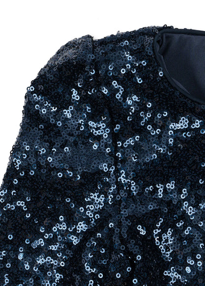 Sukienka Ballerina glitter - dark navy