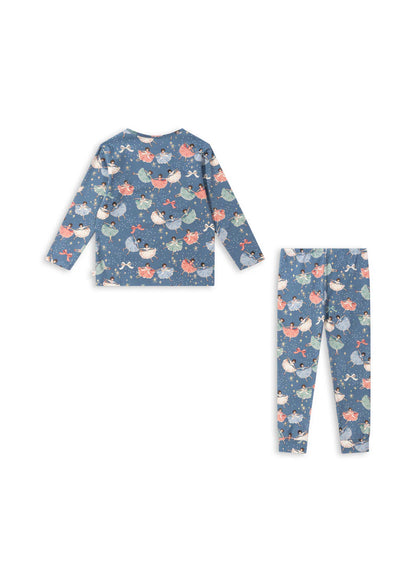 Piżama Christmas pyjamas set - snow bow ballerina
