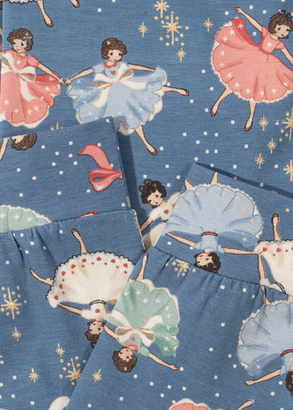 Piżama Christmas pyjamas set - snow bow ballerina