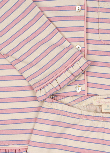 Piżama Pio set - Lolly stripe