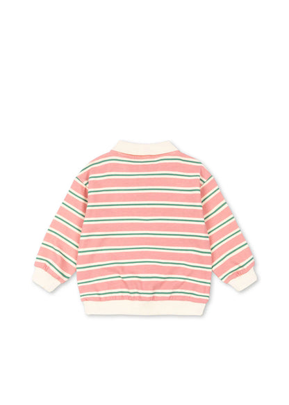 Bluza Spotty Polo - blush bound stripe