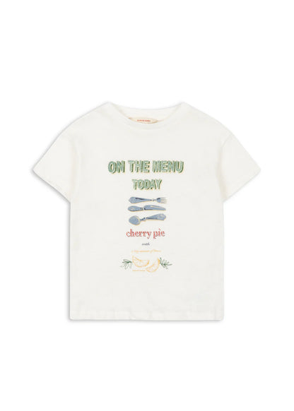 T-shirt Era Off white/On The Menu