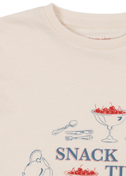 T-shirt Famo - Buttercream