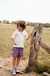 Szorty Aliki - Purple Pastoral Fields - L’enfant
