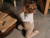 Legginsy Granny Teddy - Peanut Blend - L’enfant