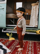 Legginsy z bawełny organicznej Hippy - Cinnamon - L’enfant