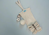 Legginsy z wełną merino z szelkami - Cream Blend - L’enfant