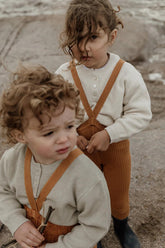 Rajstopy z bawełny organiczne Hippy - Amber - L’enfant