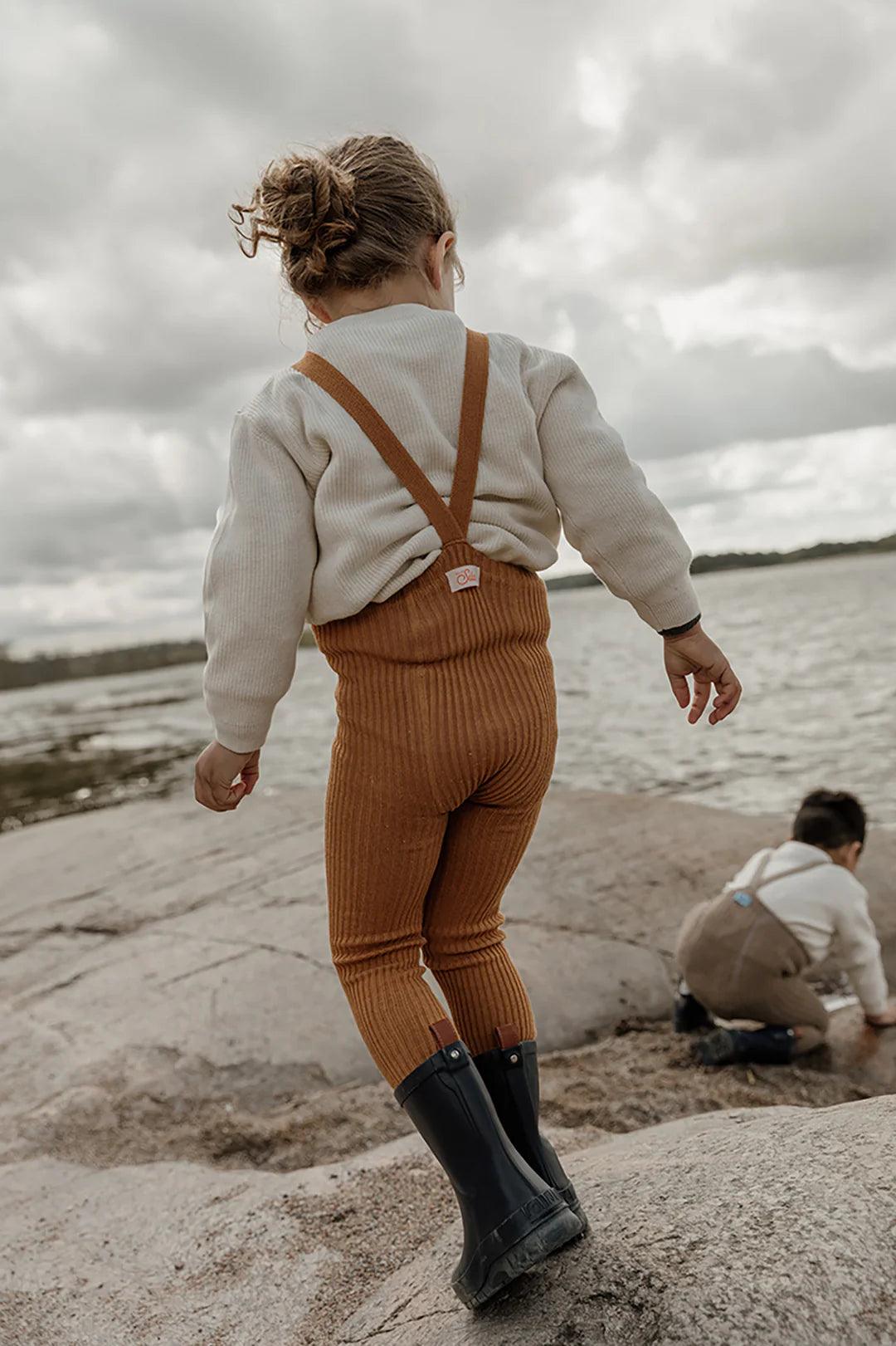 Legginsy z bawełny organicznej Hippy - Amber - L’enfant
