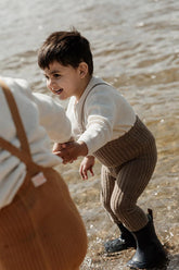 Rajstopy Granny Teddy - Oyster Grey - L’enfant