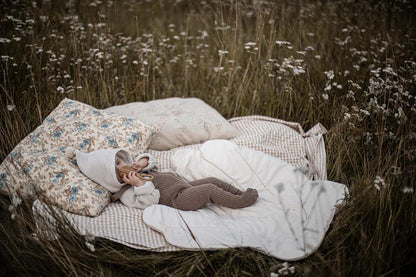 Rajstopy z bawełny organiczne Hippy - Cocoa Blend - L’enfant
