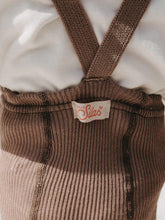 Legginsy z bawełny organicznej z szelkami - Granola - L’enfant