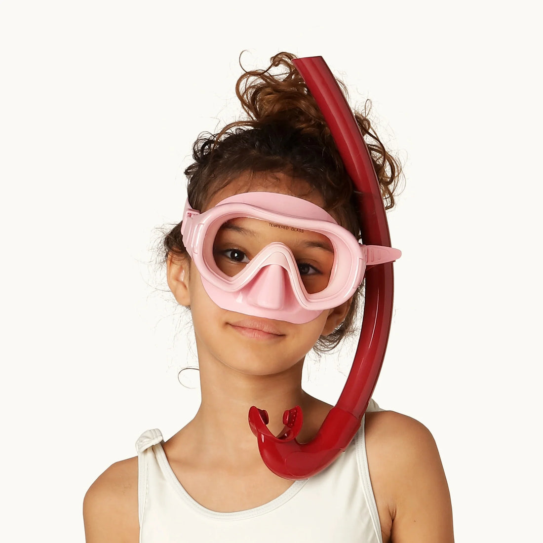 Zestaw do nurkowania Betty - French Rose / Ruby Red