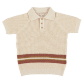 Polo Thomas Natural Stripe - L’enfant