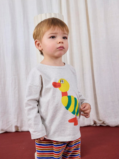 T-shirt niemowlęcy Striped Duck