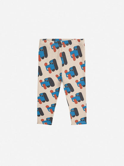 Legginsy niemowlęce Doggy Mate all over