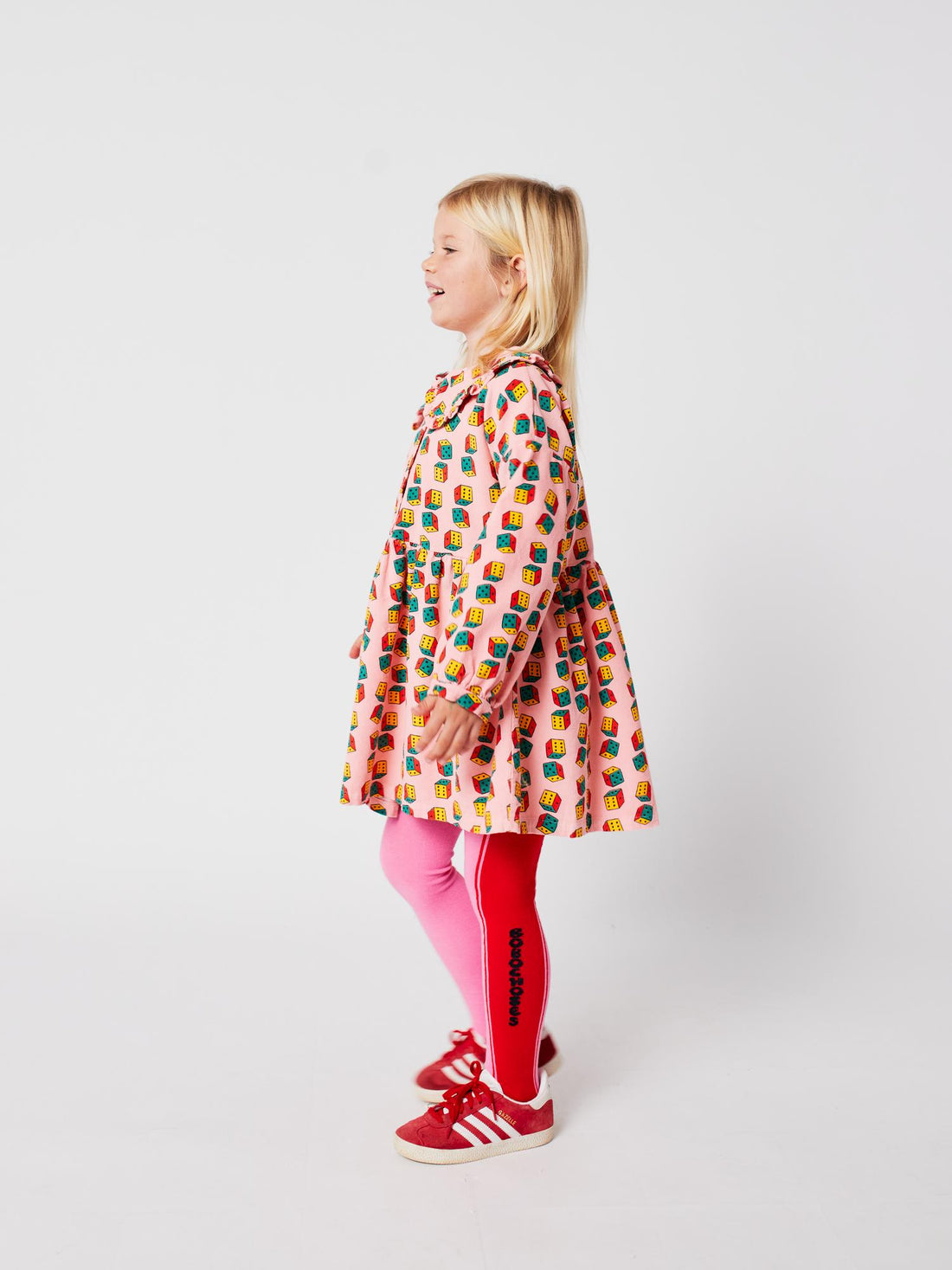 Sukienka Dices all over micro corduroy