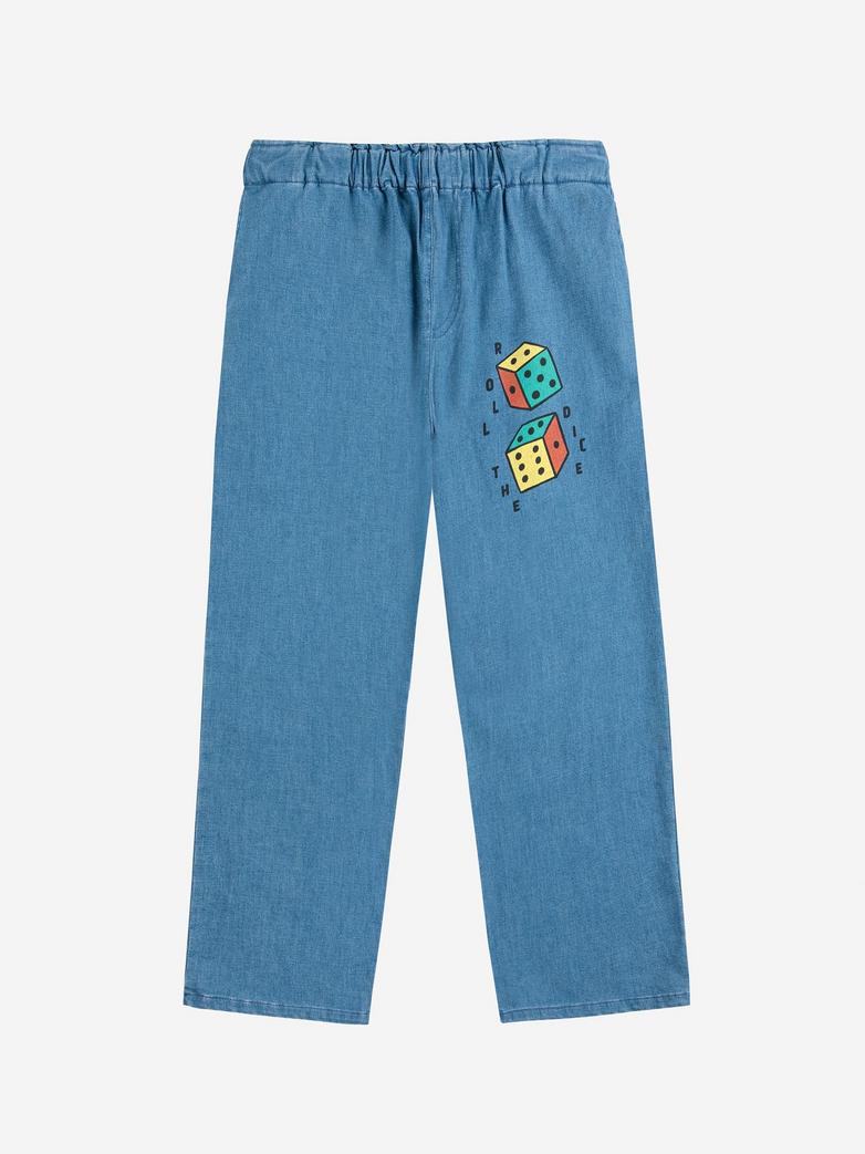 Spodnie Roll the dice light denim pants