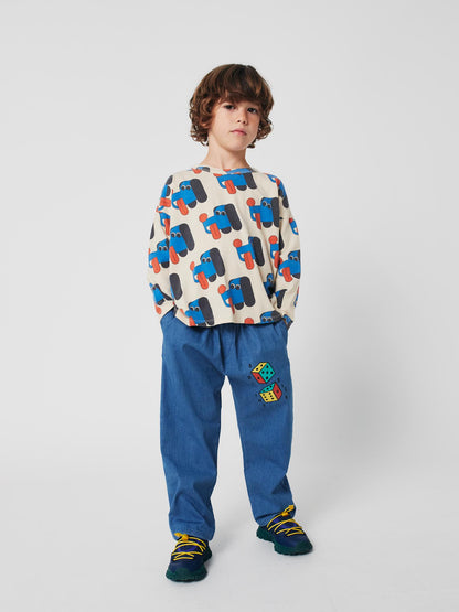 Spodnie Roll the dice light denim pants