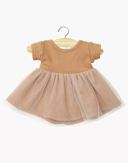 Sukienka dla lalek Gordis - Rosana - Brown Sugar
