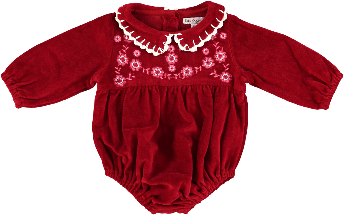 Romper Millie - Red Flame