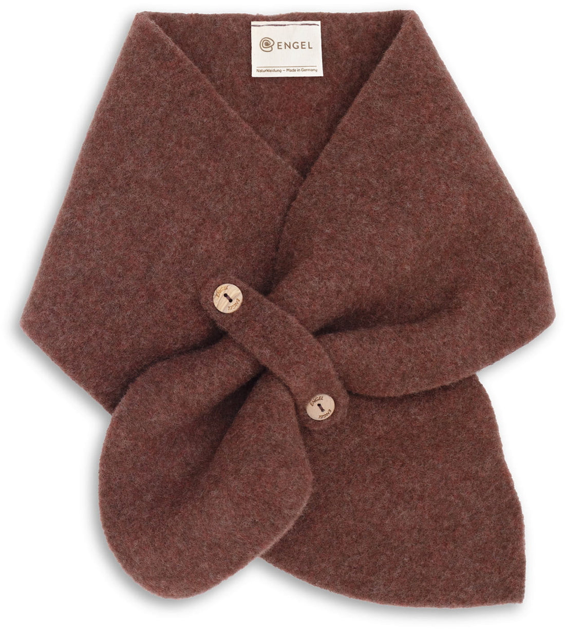Szalik z wełny merino - Cinnamon