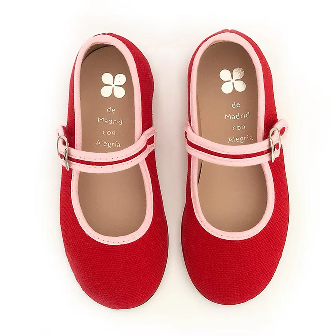 Baleriny Coquelicot - czerwone