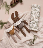 Przytulanka z alpaki - króliczek ochre bodysuit - L’enfant