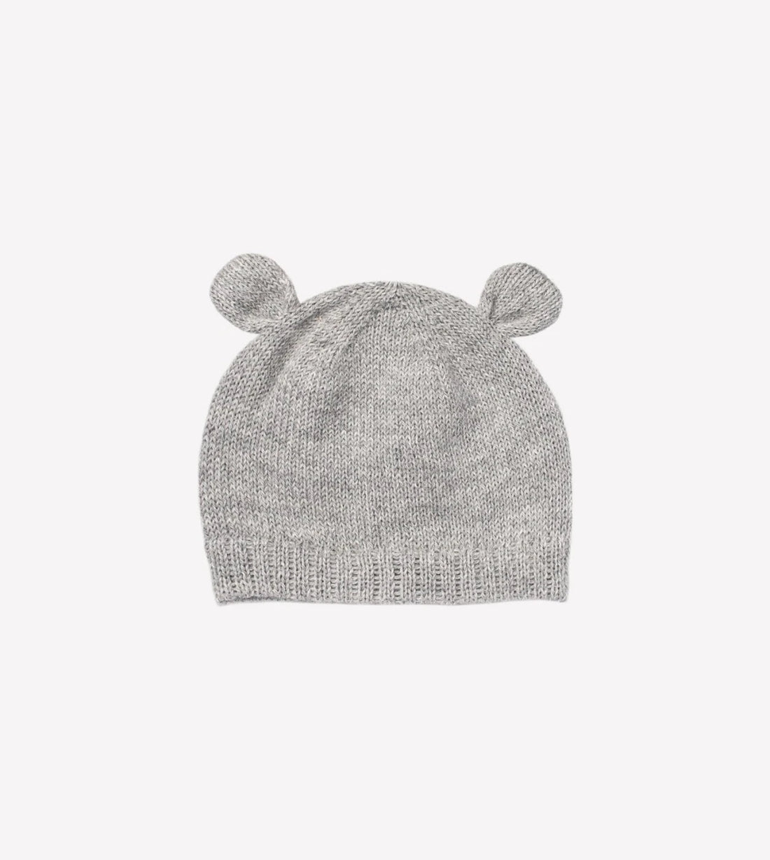 Czapeczka dzianinowa miś - Grey