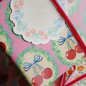 Etykiety prezentowe - Big cherry