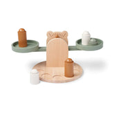 Drewniana waga Ronni - Faune Green - L’enfant