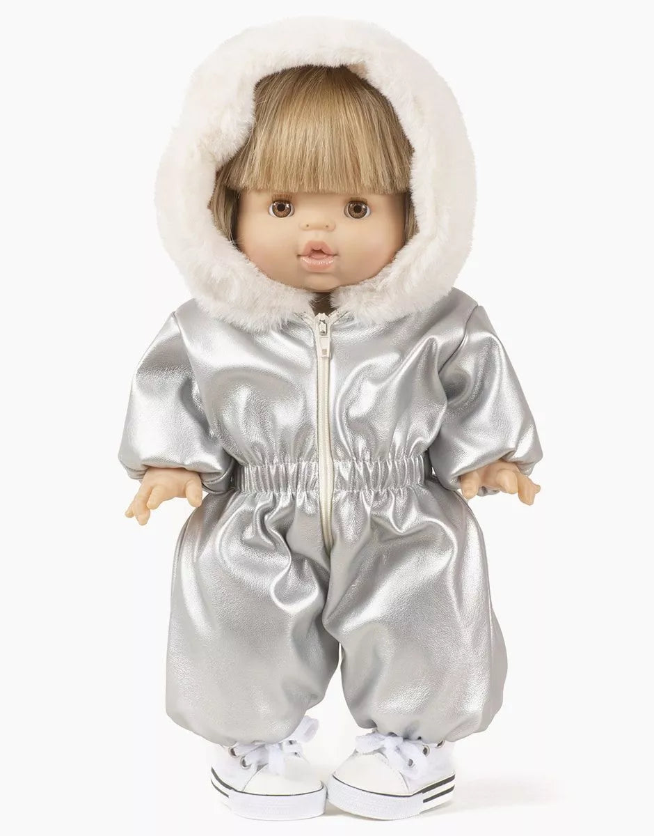 Kombinezon dla lalek Gordis - Gigi Silver ski suit