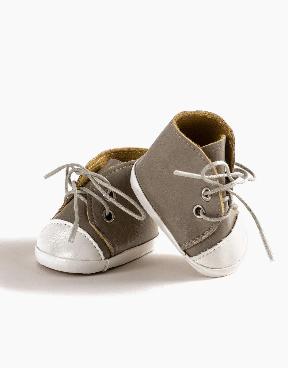 Buty dla lalki - taupe sneakers - L’enfant