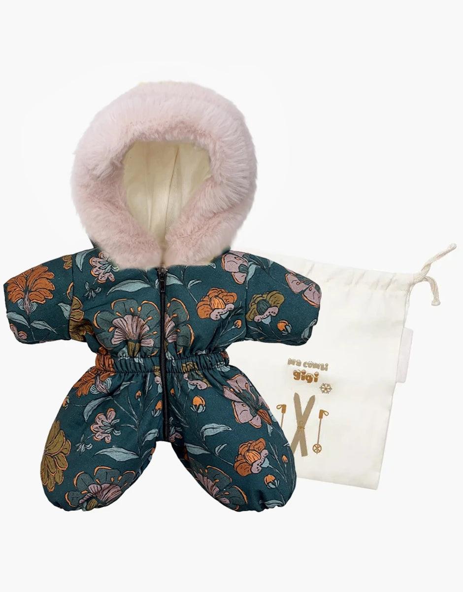 Kombinezon dla lalek Gigi Joëlle ski suit with its screen-printed pouch - L’enfant