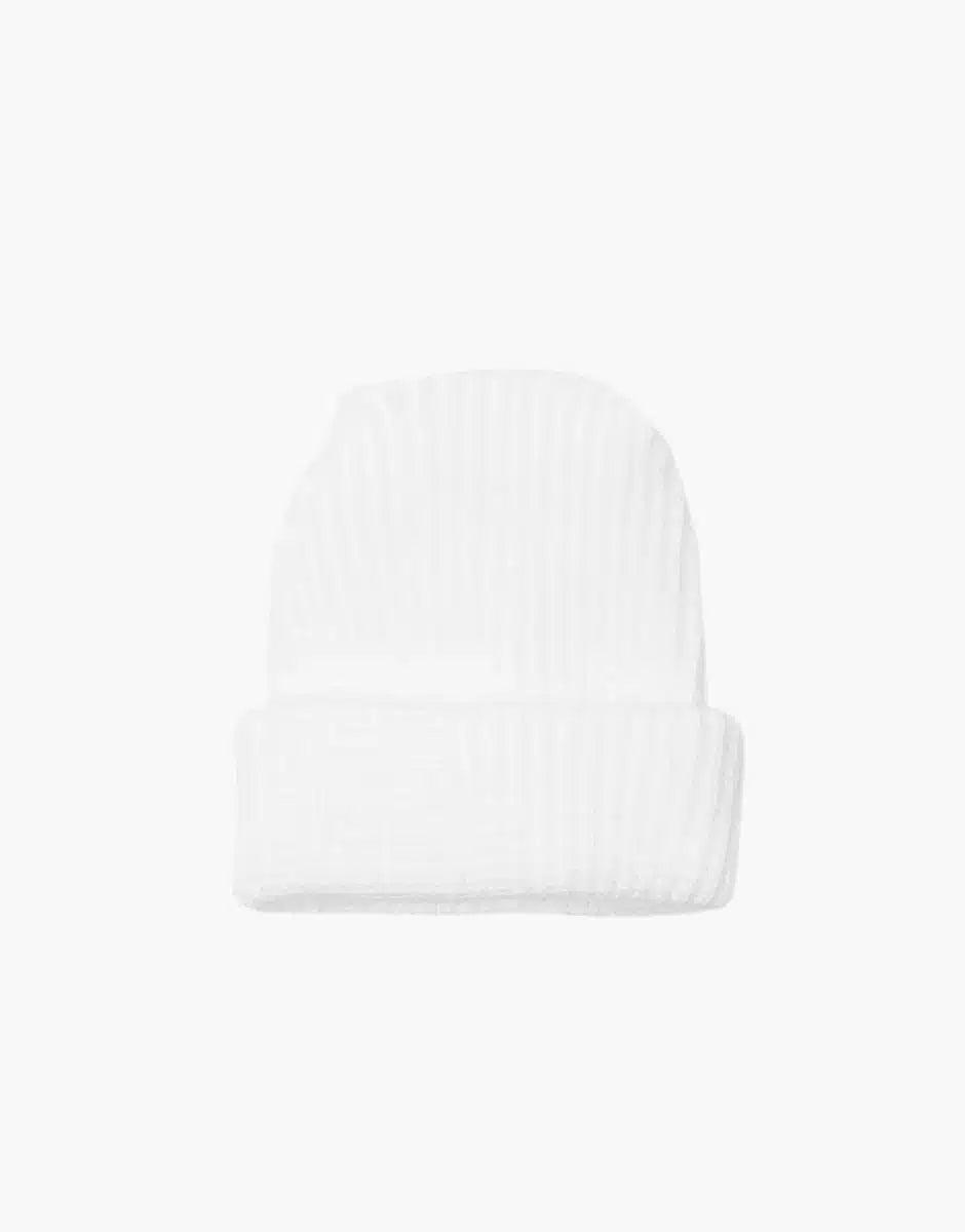 Bonetka dla lalek Marius white knitted hat - L’enfant