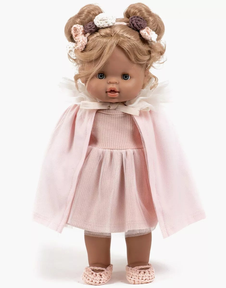 Peleryna dla lalek Gordis - Oxana - Pink