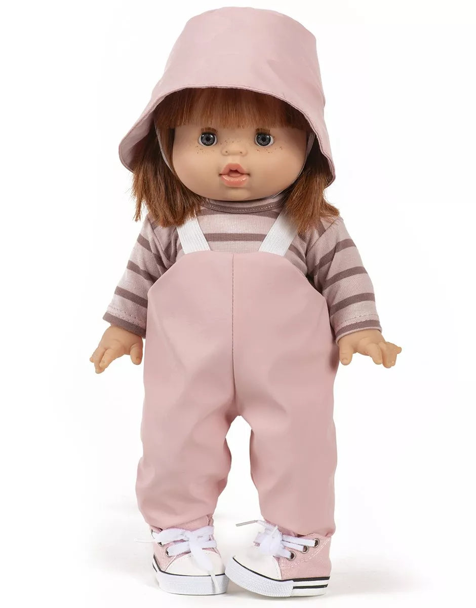 Spodnie dla lalek Gordis - Salopette rose