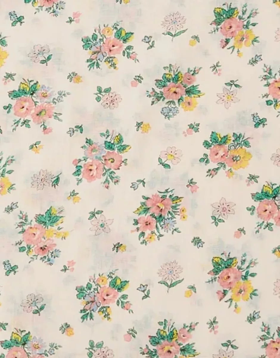 Sukienka dla lalek Gordis - Printemps rose
